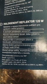Halogenovy reflektor 120 W - 2