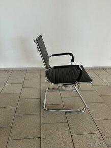 Konferenční/kancelářská židle, černá, 1 ks - 2
