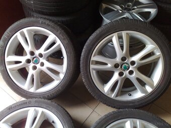 alu kola 5x100 r16 original škoda 205/45/16 - 2