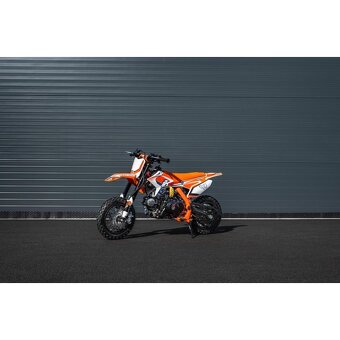 Pitbike Leramotors Thunder 70ccm, kola 10/10, orange - 2