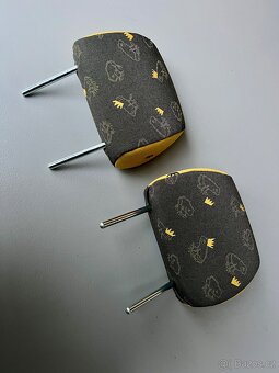 ŠKODA FELICIA: látkové hlavové opěrky (originál/původní) - 2