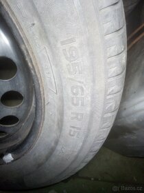 Obute plechy audi 5x112 et 47mm 6J15 pneu 195/65/15 - 2