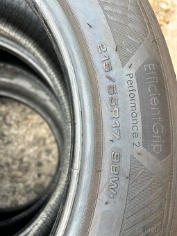 215/55/17 nové letní pneu - 2
