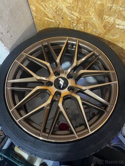 Alu Kola Japan Racing Platinum Bronze 225/40 R18 5x112 - 2
