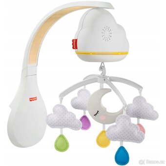 Fisher-Price Mrakový kolotoč pro uklidnění dětí - 2