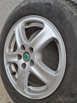 škoda octavia 4x al kola 5x100 195/65 R15 - 2