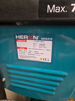 PRODÁM elektrocentrála benzínová 7,0kW - 2