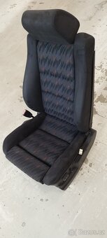 Bmw e34 M5 sedan Alcantara Hurricane sedacky - 2