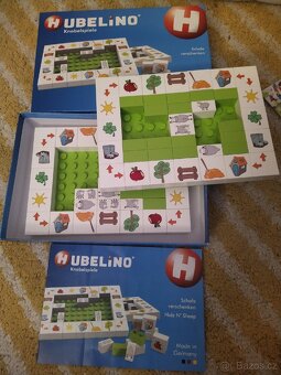 Desková /vzdělávací/lego  hra Hubelino Schovej oveckuz - 2