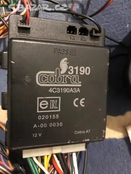 Autoalarm Cobra AK 3193 - centrální zamykání s DO - 2