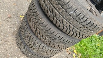 Sada plechovych disků 5x112 s zimní pneu 195/65/15 sava - 2