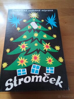 Stará, vánoční světýlka na stromeček - Zlatokov- stromeček - 2