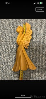 nástěnný dřevěný anděl - 2