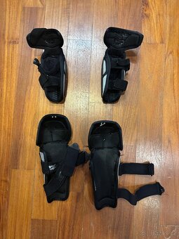 Dětské chrániče kolen a holení a loktů FOX Youth Titan Race - 2