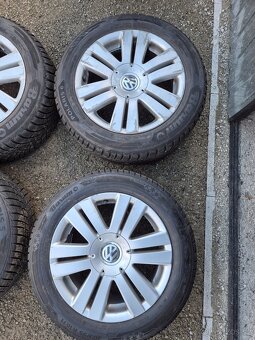 Zimní Alu Sada 5x112R16,Barum Polaris 205/55R16 - 2