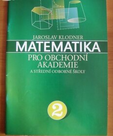 Knihy pro ekonomickou školu - 2