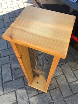 Stojan na CD-dřevo, masiv - 2