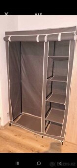 Látková šatní skříň - 2