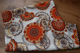 NOVÝ látkový ubrus kopretiny, mandaly, vánoce 140x45 cm - 2