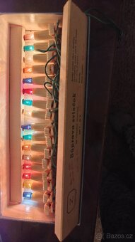 Vánoční světýlka, retro - 2