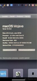 iMac 21,5” Late 2012 - 2