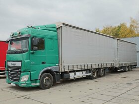 DAF XF 460, 6x2, EURO 6, ZVEDACÍ NÁPRAVA, 26 TUN+PŘÍVĚS PANA - 2