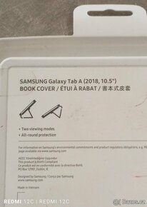 Úplně nový obal Samsung Tab A 2018 10.5" _ Černá barva - 2