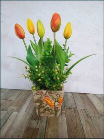 Umělé tulipány 1 - 2