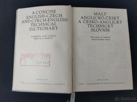 Malý anglicko-český a česko-anglický technický slovník - 2