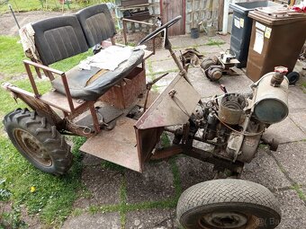 Malotraktor domácí výroby - 2