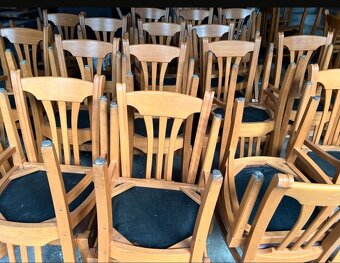 50x židle do restaurace z masivu omyvatelne - 2