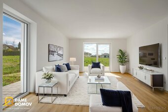 Prodej novostavby rodinného domu 4+kk (130 m2) na pozemku 5 - 2