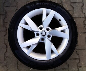 Alu kola originál Škoda Octavia IV 5x112 R17 ly - 2