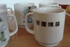 Sada snídaňových porcelánových hrnků 6ks - 2