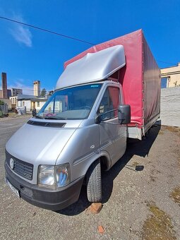 Vw lt 35 valník s plachtou a hydr.celem - 2