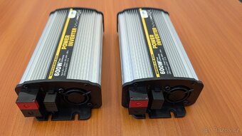 Měnič napětí 24v/230v, 600w - nový - 2