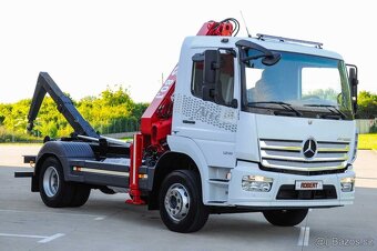 HÁKOVÝ NOSIČ KONTEJNERŮ HYDRAULICKÁ RUKA MERCEDES ATEGO EU6 - 2