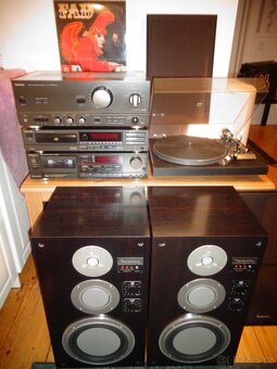 TECHNICS -Gramo, CD, Kaz. mag., Zesil. + repro, TOP - 2