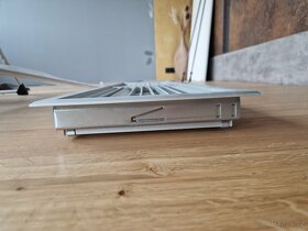 Mřížka VZT 825x225 ocel stříbrná naklápěcí lamely - 2
