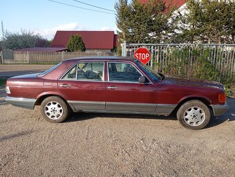 Mercedes Benz W126 280 SE. Šestiválec M110,automat - 2