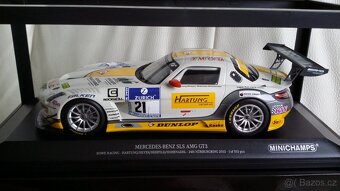 PORSCHE, MERCEDES Minichamps 1/18 - 2