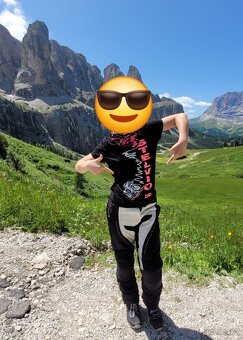 Moto oblečení Lady DXS REBELHORN HIKER zánovní + nepromok - 2