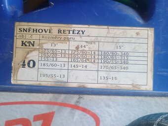 Sněhové řetězy - 2