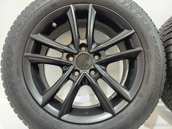 Zimní alu kola 5x100 R16 ET45 pneu 215/55/16/Dunlop - 2