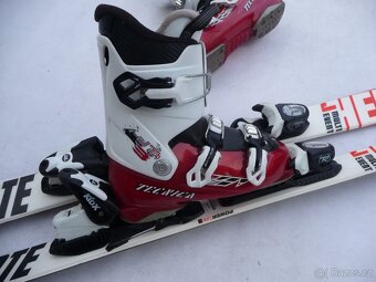 234. Lyže ROSSIGNOL - 130 cm + boty TECNICA 38eu - set - 2