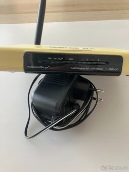 Wifi router TP-LINK TL-WR543G + příslušenství - 2