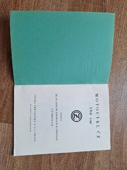 ČZ 350 předválečná Návod k obsluze - 2