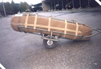 CSLA vysadkarsky PARA vozicek za motocykl atd. Vzacnost  - 2