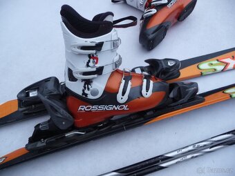 190. Detske lyže HEAD - 125cm + boty LANGE 35 eu + helma SET - 2