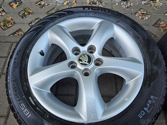 ALU kola zimní Škoda 5x100 Fabia II Roomster R15 - 2
